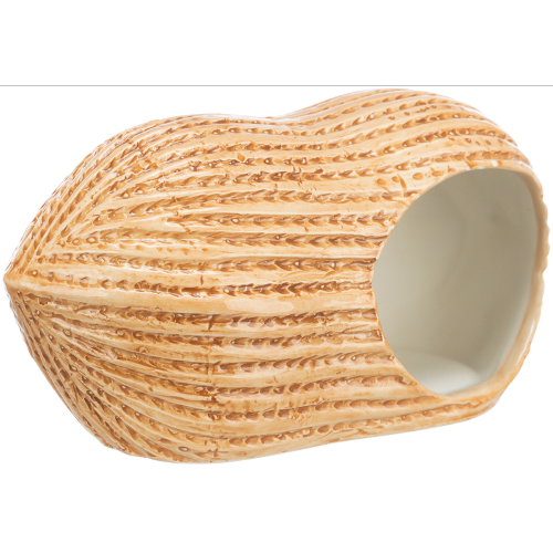 Peanut Ceramic House for Small Animals (17 x 8 x 8cm)