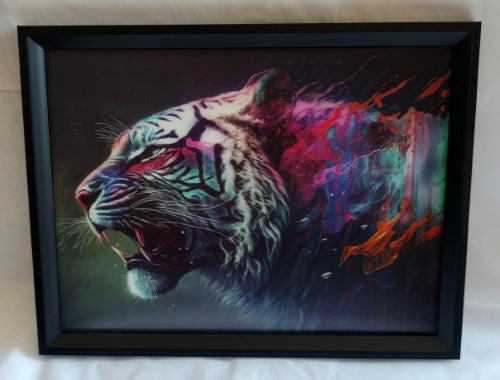 3D Art - Tiger (30 x 40cm)