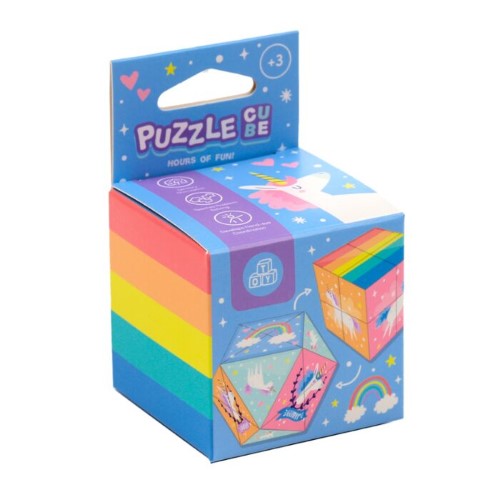 Magic Puzzle Cube Toy - Unicorn