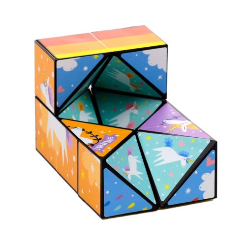 Magic Puzzle Cube Toy - Unicorn