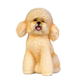 Table Lamp - White Poodle Dog (14.6 x 12 x 19cm)