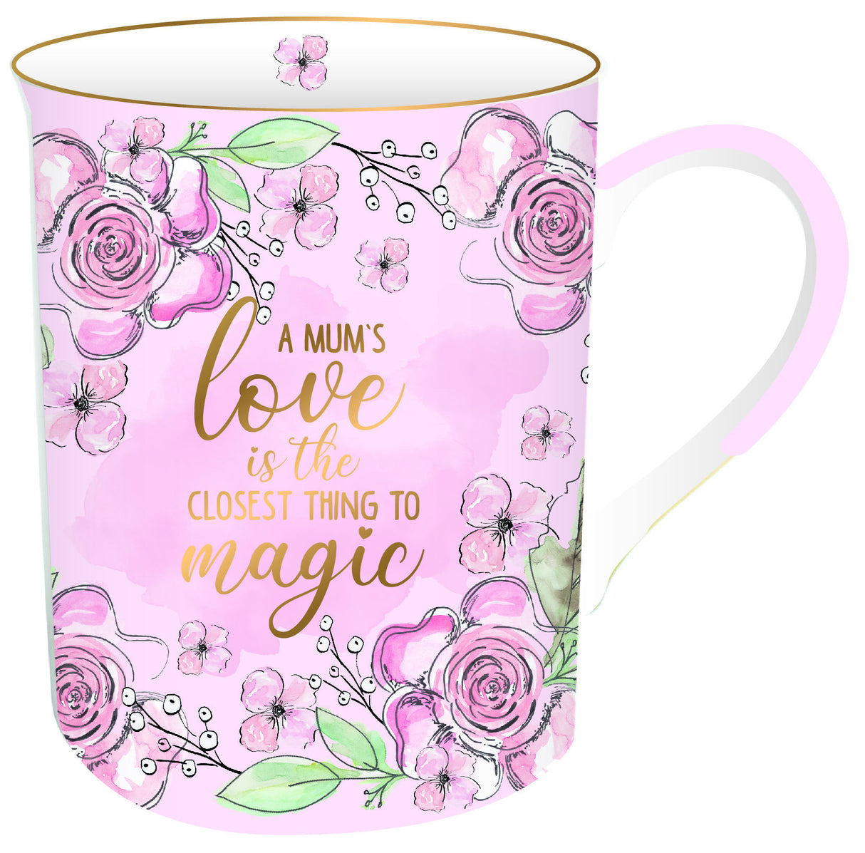 INSPIRATION MUG - MUMS LOVE (360ML)