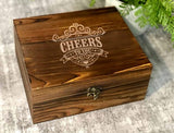 30TH WOOD BOX GIFT SET - 490ML STEIN