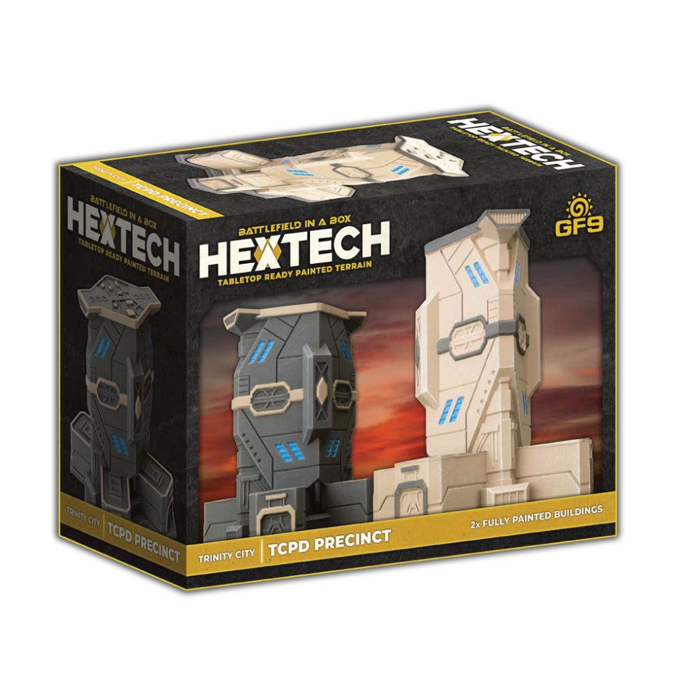 Hextech Terrain: Trinity City  - TCPD Precinct (2)