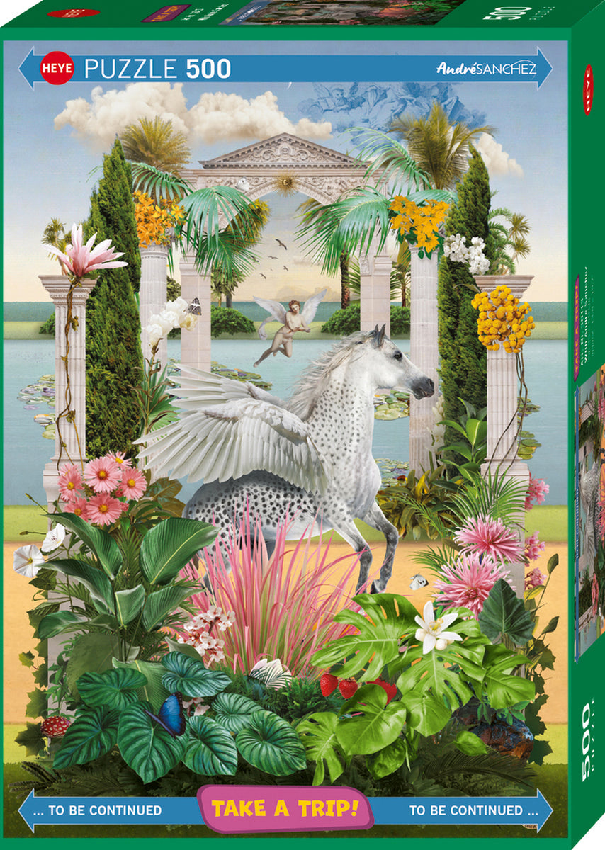 Heye - Take a Trip! with Andre Sanchez 500 Piece - Jigsaw Puzzle