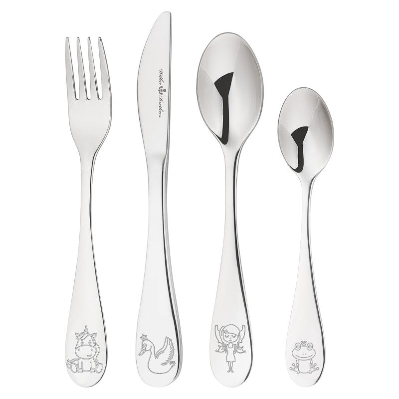 Kids Cutlery - Wilkie Fairytale (4pc)