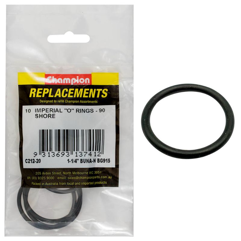 1-1/4 (TUBE REF) X 1.475(I.D.) X .118 (SEC) O-RING