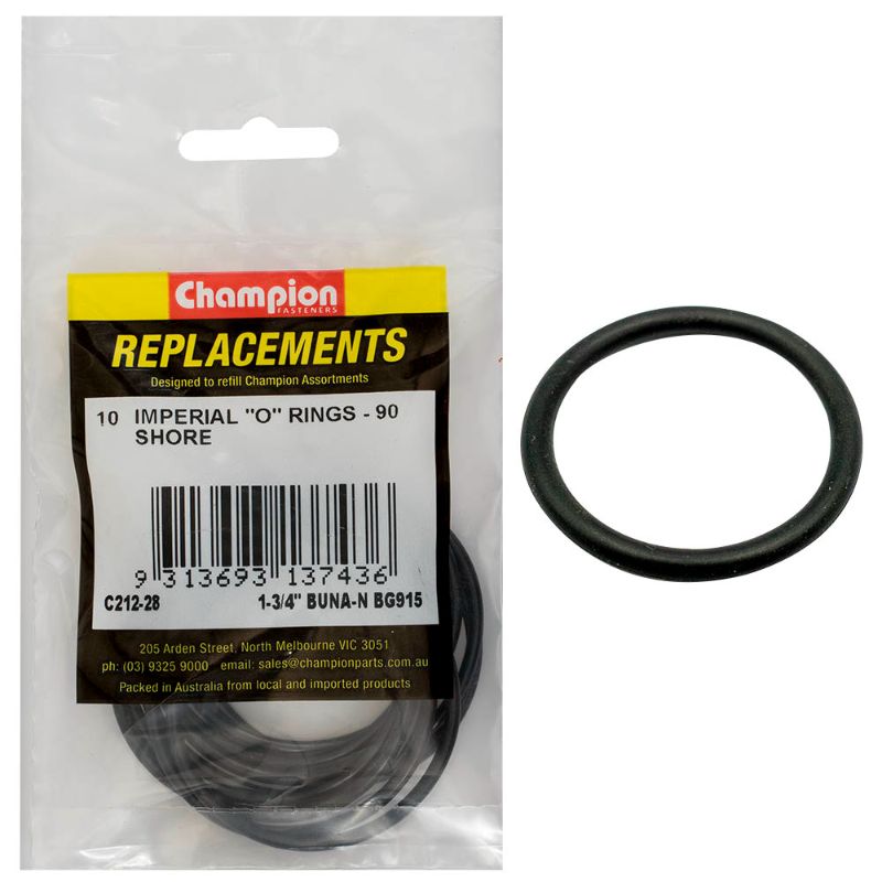 1-3/4 (TUBE REF) X 2.090(I.D.) X .118 (SEC) O-RING