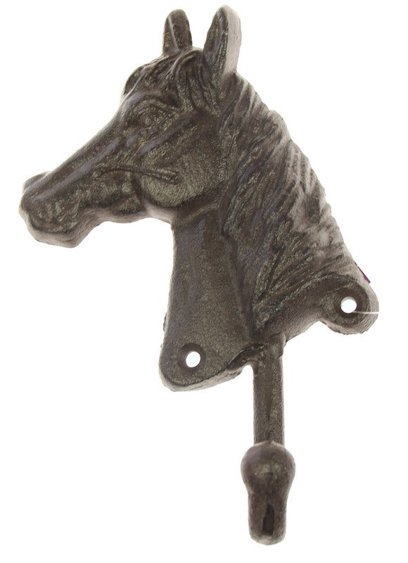 Single Horse Head Hook - Horse