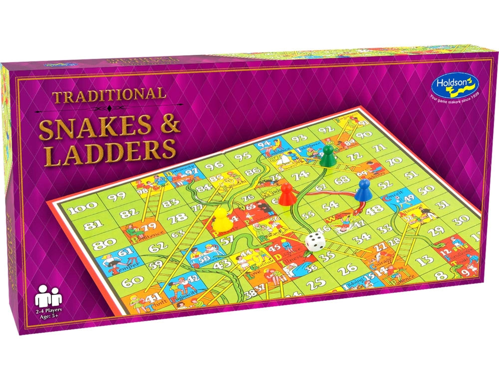 Snakes & Ladders - Traditional (Holdson)