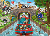 Puzzle - Holdson - Wasgij? - Original - #33 - Calm on the Canal 1000pc