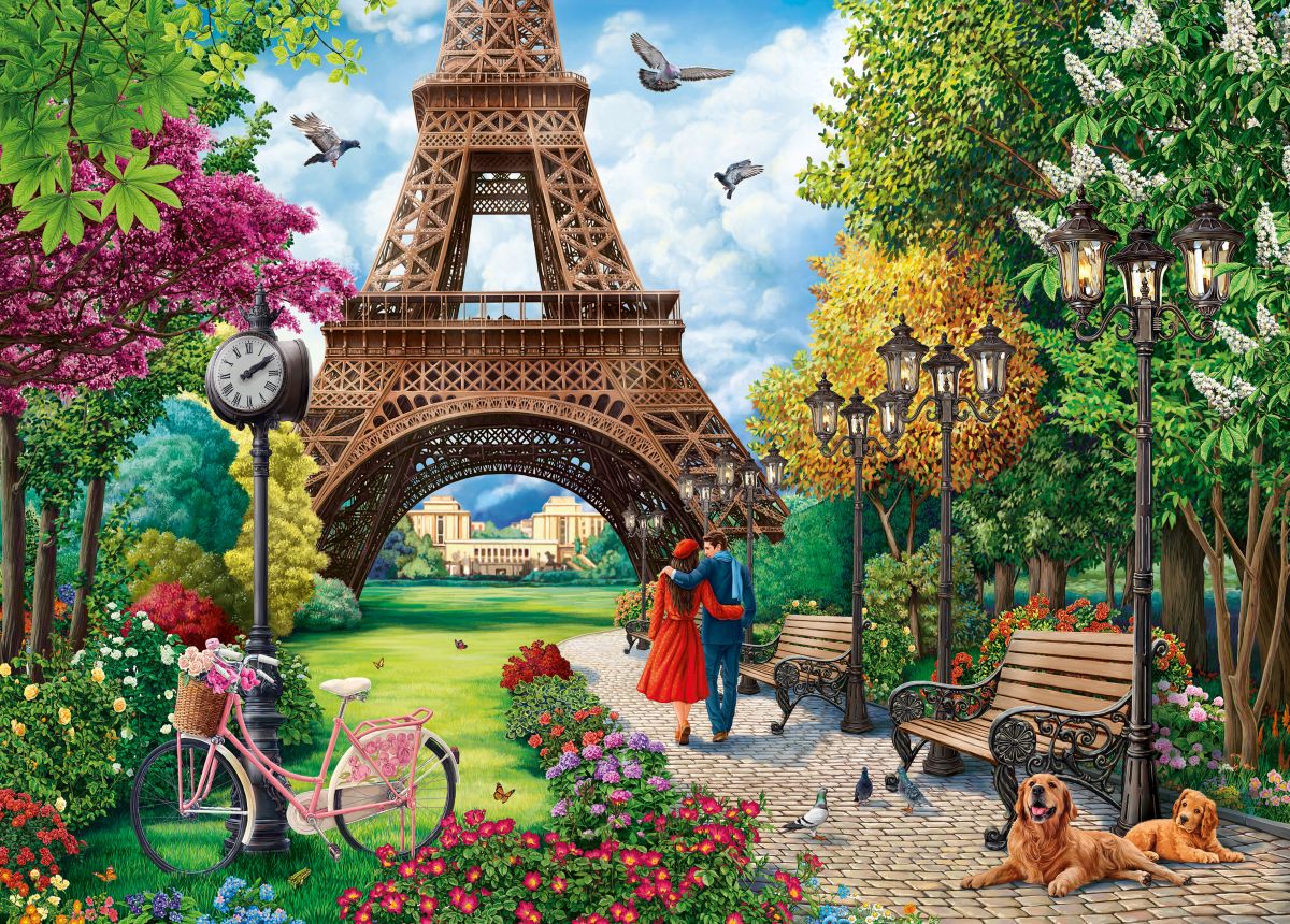 Holdson - Regency Series 3 - Spring in Paris - 500 Piece XL - Jigsaw Puzzle
