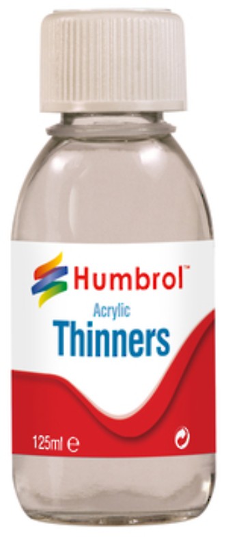 25ml Airfix Acrylic Thinner for smooth paint application, perfect for artists and model builders, eco-friendly and water-based.