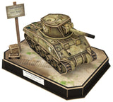 3D Puzzles - US M4A4 Sherman
