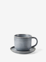 Hottie Bobbie Slate Tea Cup & Saucer - Slate