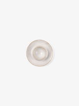 Hottie Bobbie White Egg Cup Plate - White