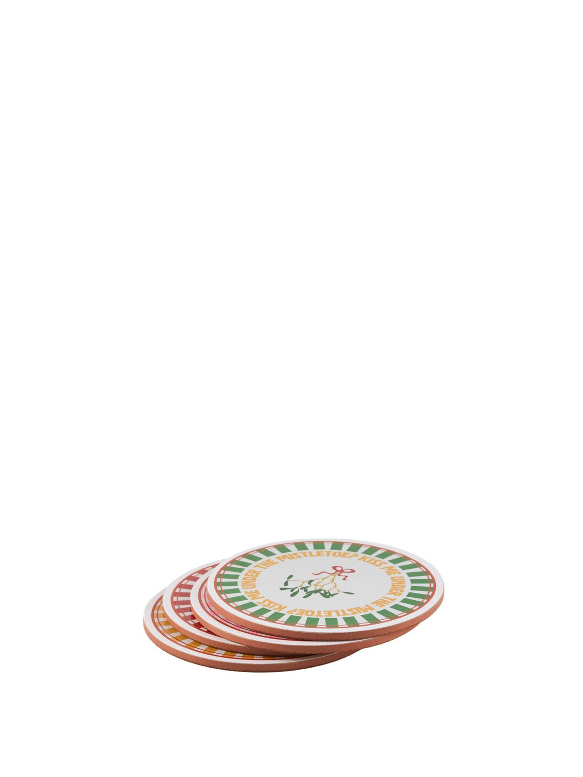 Hottie Jollie Multi 4-Piece Coasters