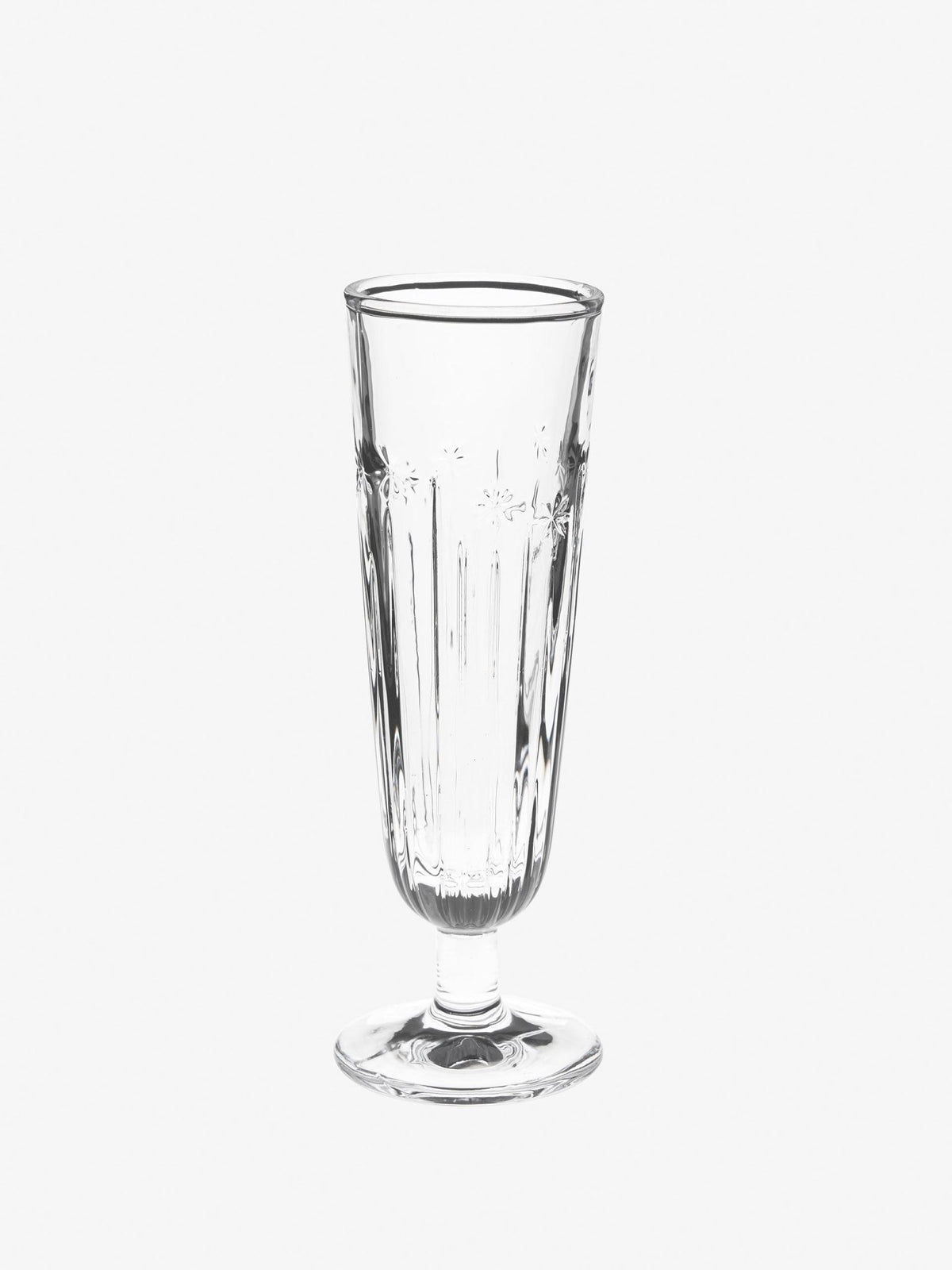 Hottie Jollie 4-Piece Champagne Flutes - Clear