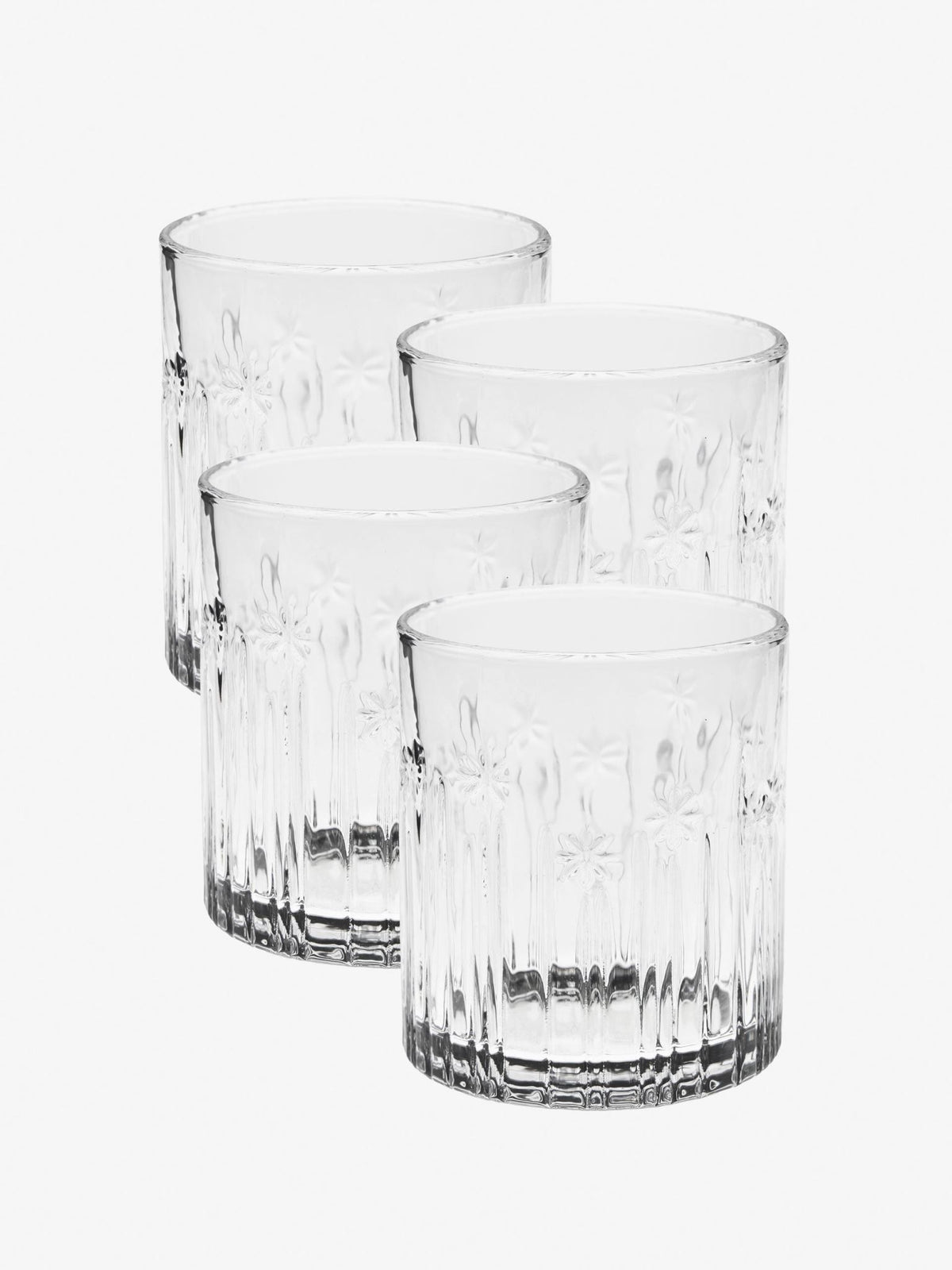 Hottie Jollie 4-Piece Tumblers - Clear