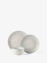 Hottie Jamie Stone 12-Piece Dinner Set - Stone