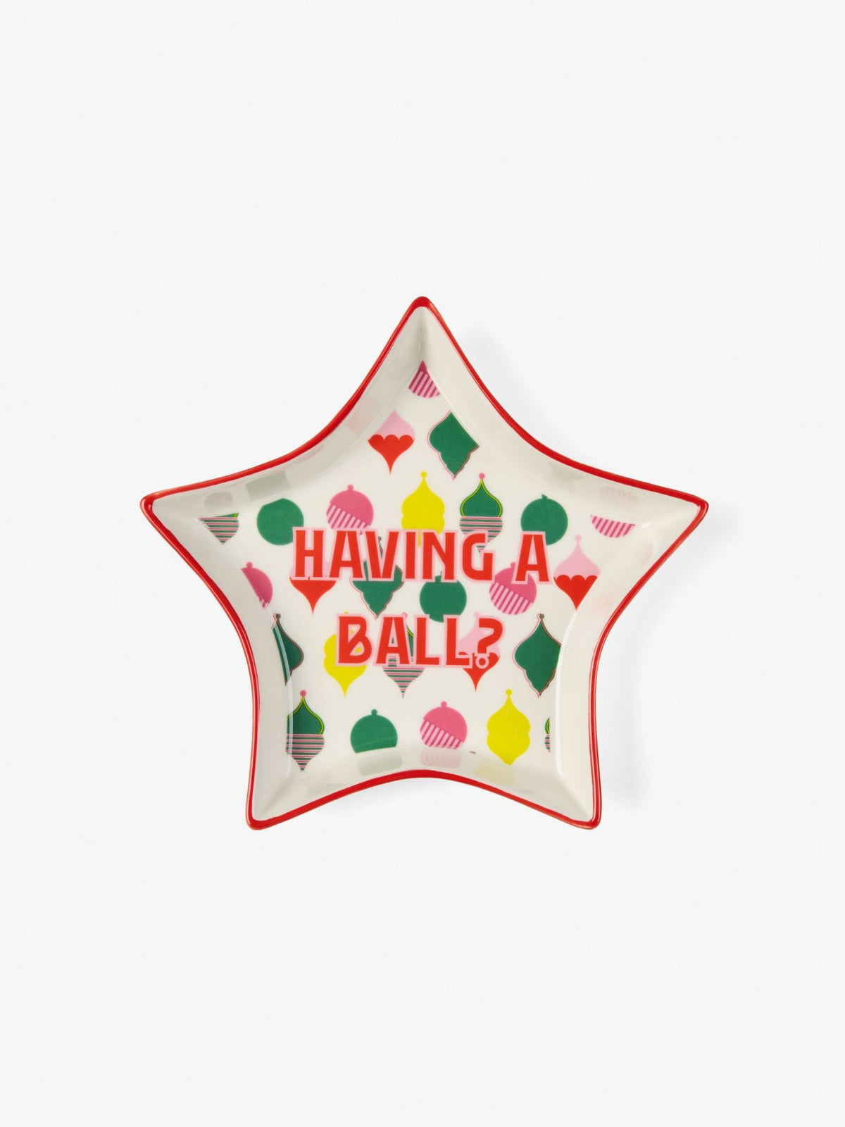 Hottie Jollie Having A Ball 17.5cm Serving Plate