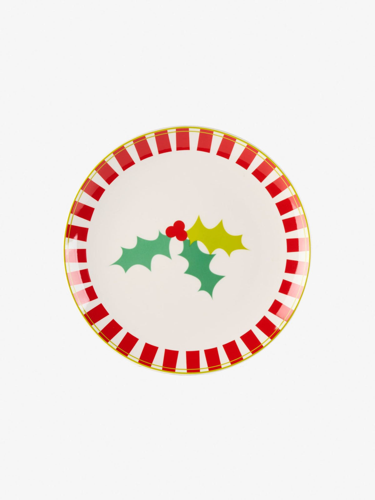 Hottie Jollie Red 16-Piece Plate Set - Red