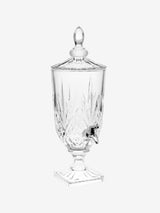 Hottie Jonnie Traditional 5-Piece Dispenser & Tumbler Set - Clear