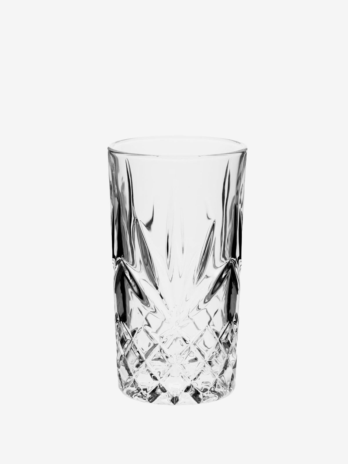 Hottie Jonnie Traditional 12-Piece Glass Set - Clear
