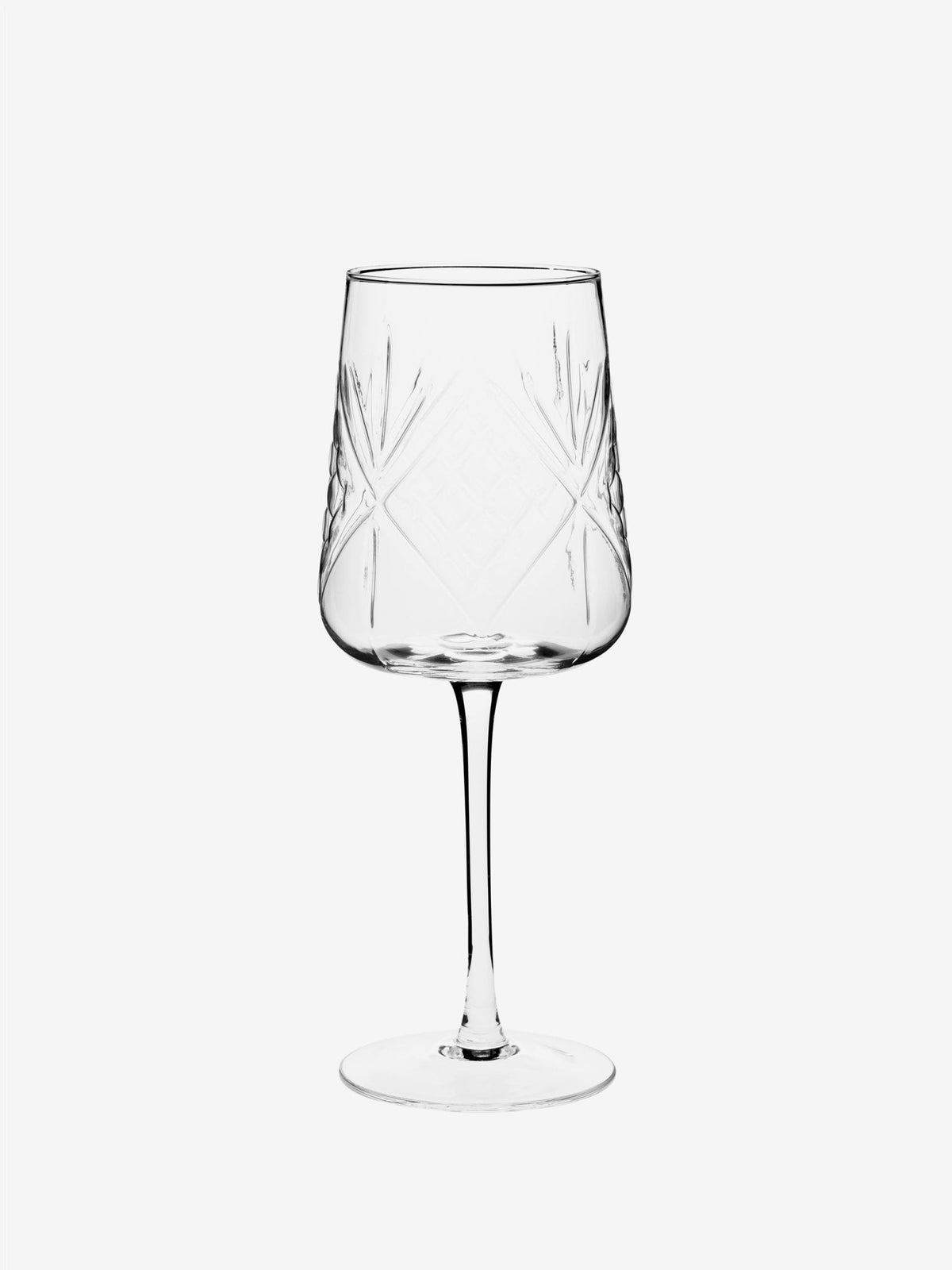 Hottie Jonnie Traditional 4-Piece Wine Set - Clear
