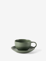 Hottie Mikkie Green Tea Cup & Saucer - Green