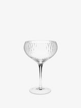 Hottie Ollie 4-Piece Coupe Glass Glass Set - Clear