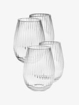 Hottie Ollie 4-Piece Tumbler Set - Clear