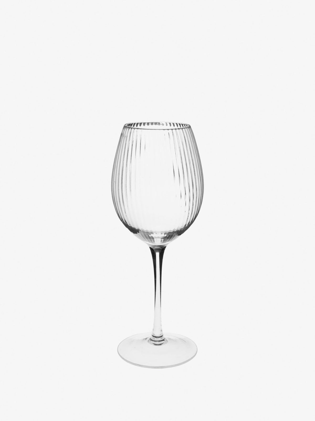 Hottie Ollie 4-Piece White Wine Glass Set - Clear