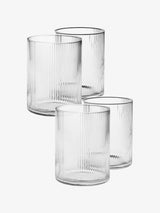 Hottie Sadie 4-Piece Tumbler Set - Clear