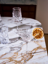 Hottie Jonnie Traditional 4-Piece Martini Glass Set - Clear