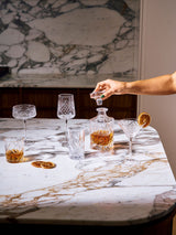 Hottie Jonnie Traditional 4-Piece Wine Set - Clear