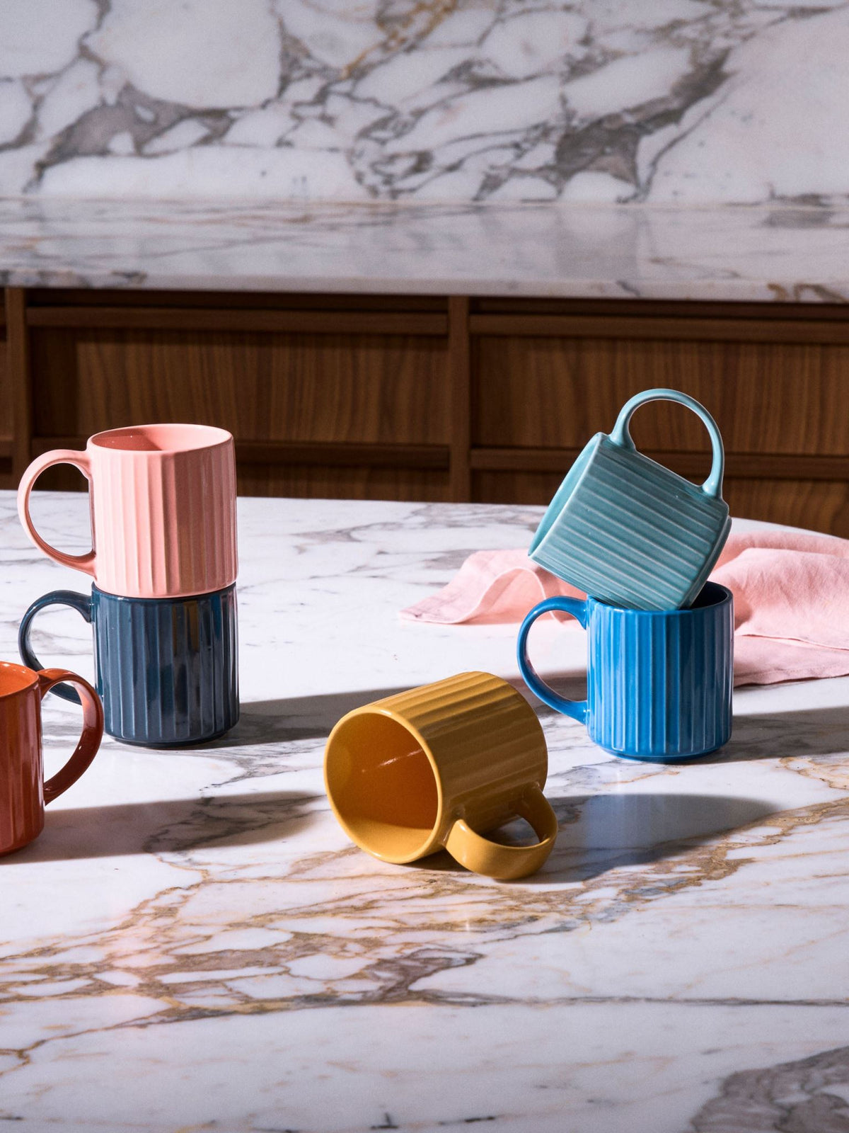 Hottie Ellie Multi 6-Piece Mug Set - Multi