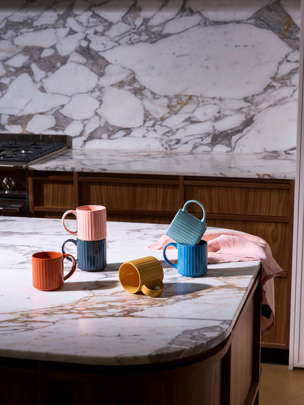 Hottie Ellie Multi 6-Piece Mug Set - Multi
