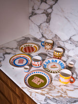 Hottie Sunnie Multi 4-Piece Side Plate Set - Multi