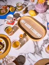 Hottie Sunnie Yellow Serving Tray - Yellow