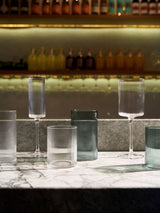 Hottie Sadie 4-Piece Champagne Flute Set - Clear
