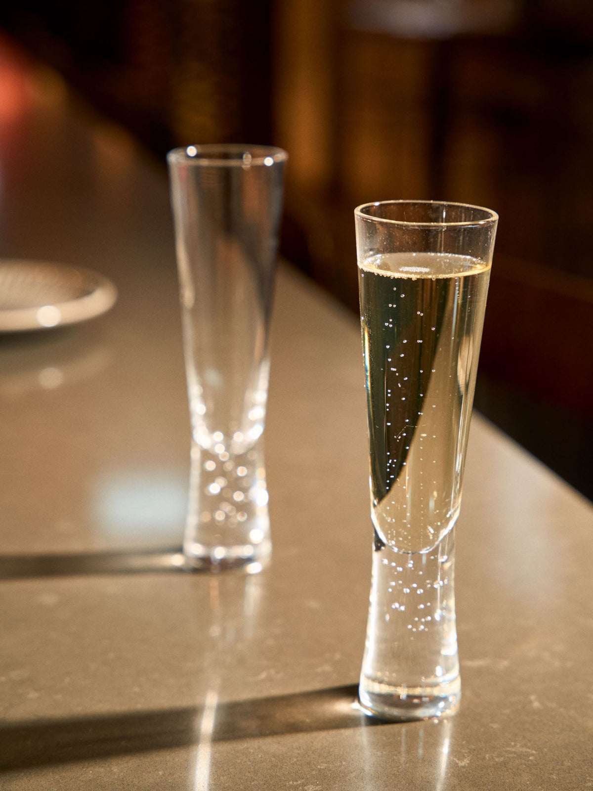 Hottie Willie 2-Piece Champagne Flute Set