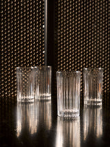 Hottie Jonnie Linear 4-Piece High Ball Set - Clear