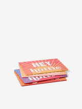 Hottie Sunnie Hey Hottie 4-Piece Placemat Set - Multi