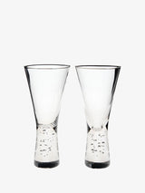 Hottie Willie 2-Piece Martini Glass Set