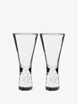 Hottie Willie 2-Piece White Wine Glass Set