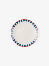 Hottie Winnie Red/Blue 12-Piece Dinner Set - Red/Blue