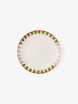 Hottie Winnie Red/Green 12-Piece Dinner Set - Red/Green