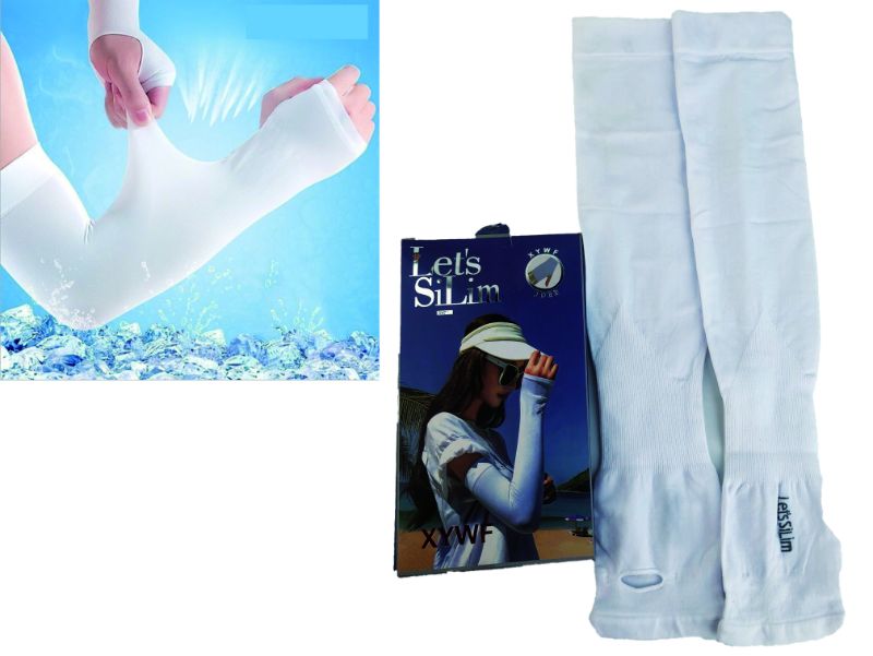 ARM SLEEVES - White 35CM (12 Sets)