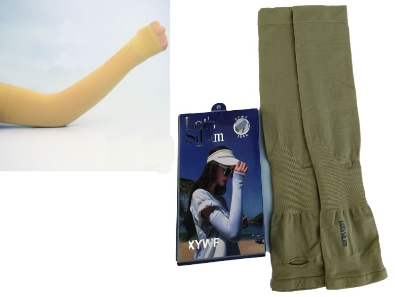 ARM SLEEVES - Beige 35CM (12 Sets)